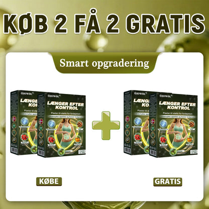 IOWOL® APPETITKONTROLPLASTER! INGEN PILLER & INGEN SULT & INGEN KAMP & 100% RESULTATER.