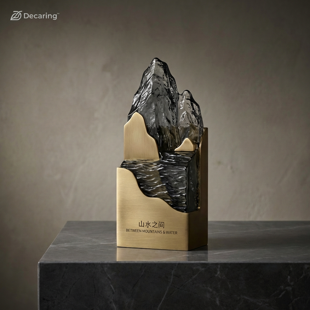 Mountain & Water Artistic Sculpture