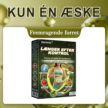 IOWOL® APPETITKONTROLPLASTER! INGEN PILLER & INGEN SULT & INGEN KAMP & 100% RESULTATER.