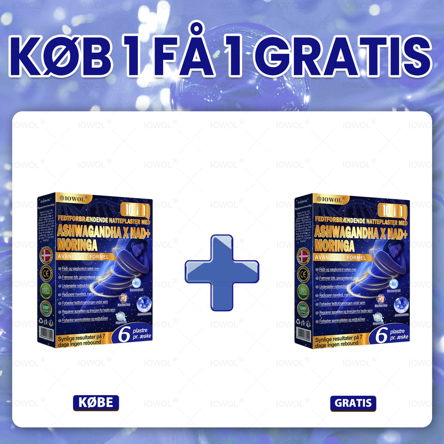 🔥 Vil du have hurtigere resultater? Tilføj dette tilbud på 80% rabat for at fremskynde dine fremskridt. IOWOL® FEDTFORBRÆNDENDE NATTAPLASTER! INGEN PILLER, INGEN SPILD, INGEN INDSATS og 100% RESULTATER.