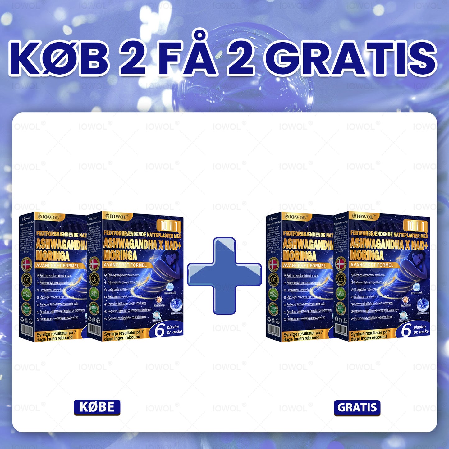 🔥 Vil du have hurtigere resultater? Tilføj dette tilbud på 80% rabat for at fremskynde dine fremskridt. IOWOL® FEDTFORBRÆNDENDE NATTAPLASTER! INGEN PILLER, INGEN SPILD, INGEN INDSATS og 100% RESULTATER.