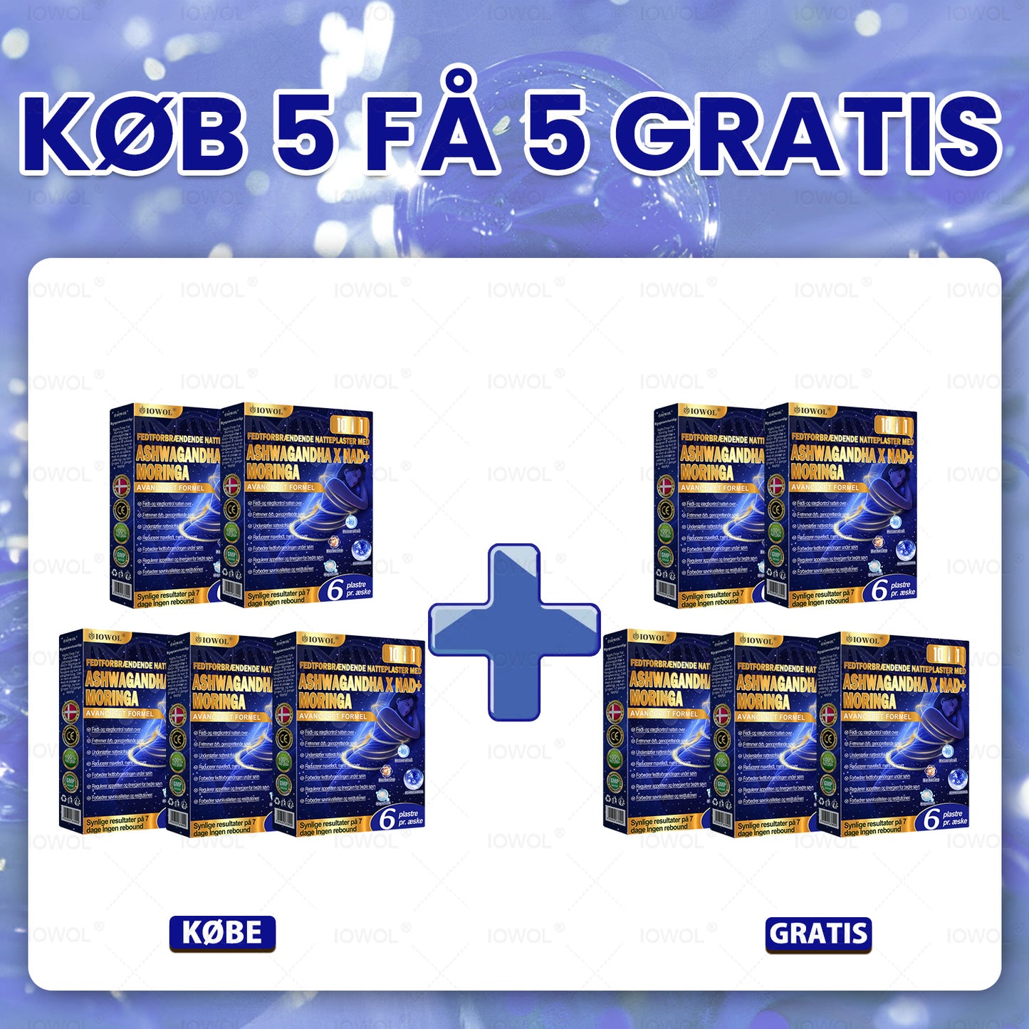 🔥 Vil du have hurtigere resultater? Tilføj dette tilbud på 80% rabat for at fremskynde dine fremskridt. IOWOL® FEDTFORBRÆNDENDE NATTAPLASTER! INGEN PILLER, INGEN SPILD, INGEN INDSATS og 100% RESULTATER.