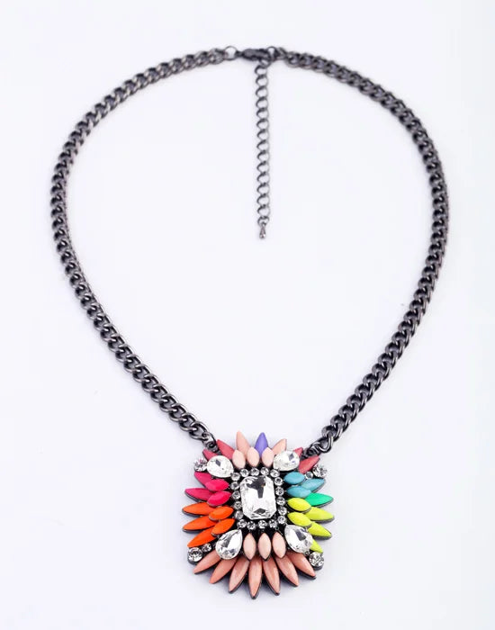 kissme Fashion Jewelry Wholesale Bohemia Pendant Necklace For Women Vintage Punk Statement Necklace Big Discount Clearance Sale