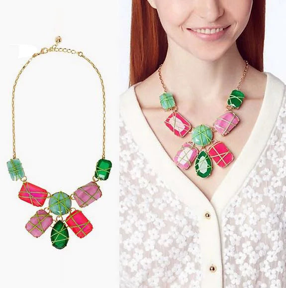 kissme Fashion Jewelry Wholesale Bohemia Pendant Necklace For Women Vintage Punk Statement Necklace Big Discount Clearance Sale