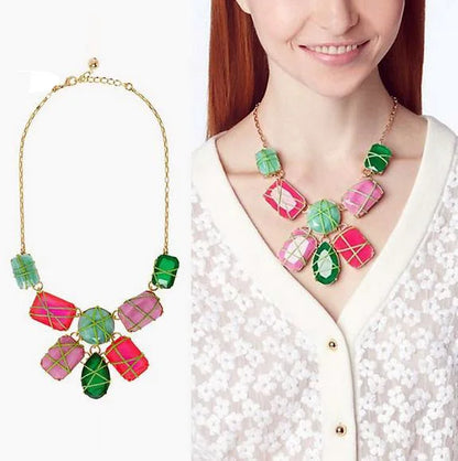 kissme Fashion Jewelry Wholesale Bohemia Pendant Necklace For Women Vintage Punk Statement Necklace Big Discount Clearance Sale