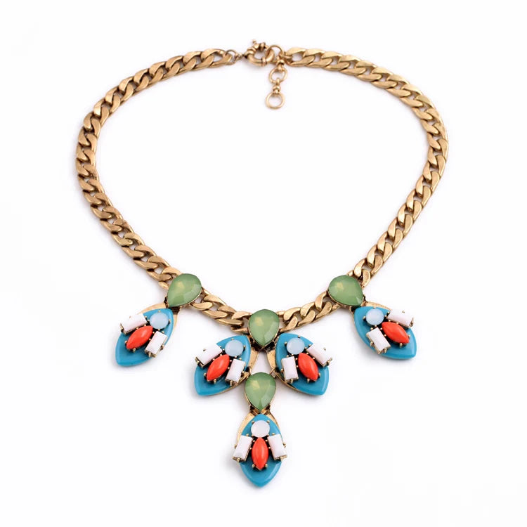 kissme Fashion Jewelry Wholesale Bohemia Pendant Necklace For Women Vintage Punk Statement Necklace Big Discount Clearance Sale