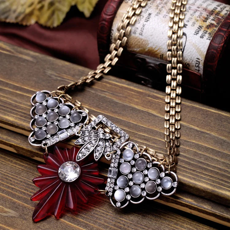 kissme Fashion Jewelry Wholesale Bohemia Pendant Necklace For Women Vintage Punk Statement Necklace Big Discount Clearance Sale