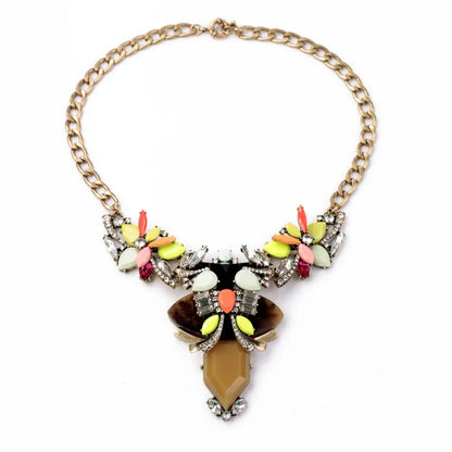 kissme Fashion Jewelry Wholesale Bohemia Pendant Necklace For Women Vintage Punk Statement Necklace Big Discount Clearance Sale