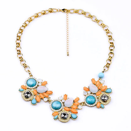 kissme Fashion Jewelry Wholesale Bohemia Pendant Necklace For Women Vintage Punk Statement Necklace Big Discount Clearance Sale